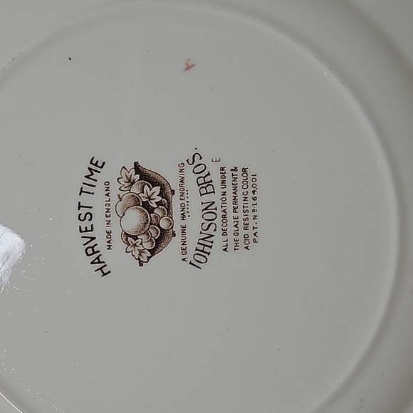Johnson Brothers Harvest Time 9 3/4 in. Dinner Plate EXCELLENT CONDITION - Picture 4 of 4